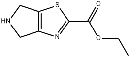 4H-Pyrrolo[3,4-d]thiazole-2-carboxylic acid, 5,6-dihydro-, ethyl ester Structure