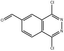 6-Phthalazinecarboxaldehyde, 1,4-dichloro- Structure