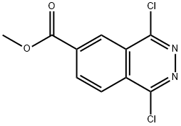 1,4-二氯酞嗪-6-羧酸甲酯 结构式