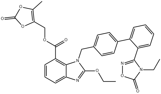 N-Ethyl Azilsartan Medoxomil Structure