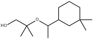 1-Propanol, 2-[1-(3,3-dimethylcyclohexyl)ethoxy]-2-methyl- Structure