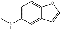 N-methyl-1-benzofuran-5-amine Struktur