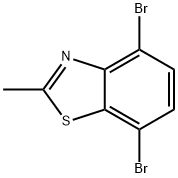 Benzothiazole, 4,7-dibromo-2-methyl- Structure