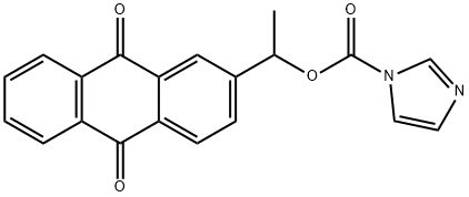 1H-Imidazole-1-carboxylic acid, 1-(9,10-dihydro-9,10-dioxo-2-anthracenyl)ethyl ester