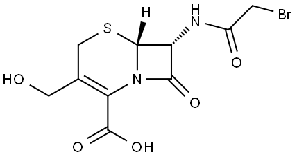 头孢硫脒杂质4 结构式