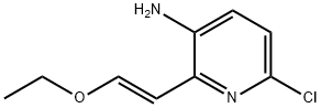 3-Pyridinamine, 6-chloro-2-[(1E)-2-ethoxyethenyl]-