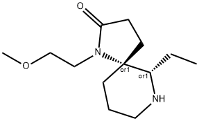 Rel-(5S,6R)-6-Ethyl-1-(2-Methoxyethyl)-1,7-Diazaspiro[4.5]Decan-2-One Structure