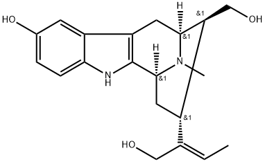 RAUVOTETRAPHYLLINE A 结构式