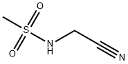 N-(氰甲基)甲磺酰胺, 142254-19-1, 结构式