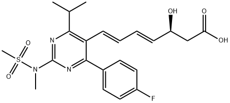 Rosuvastatin Impurity 14 Struktur