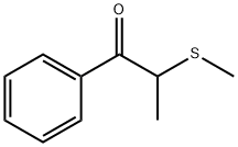 1-Propanone, 2-(methylthio)-1-phenyl- 化学構造式
