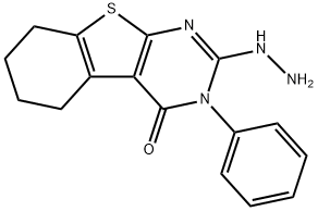 2-hydrazinyl-3-phenyl-5,6,7,8-tetrahydro-[1]benzothiolo[2,3-d]pyrimidin-4-one