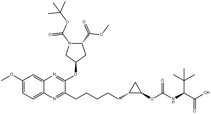 simeprevir intermediate Structure