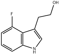 1H-Indole-3-ethanol, 4-fluoro- Structure
