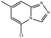 5-氯-7-甲基-[1,2,4]三唑并[4,3-A]吡啶 结构式