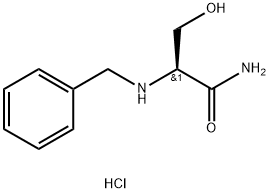 Propanamide, 3-hydroxy-2-[(phenylmethyl)amino]-, monohydrochloride, (S)- (9CI)