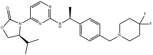 Mutant IDH1-IN-2 化学構造式