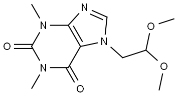 多索茶碱杂质12 结构式