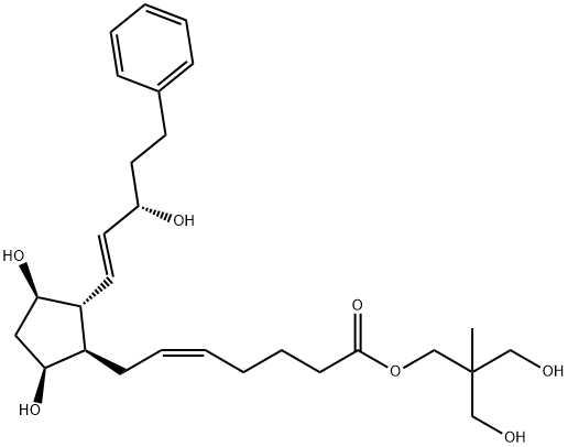 5-Heptenoic acid, 7-[(1R,2R,3R,5S)-3,5-dihydroxy-2-[(1E,3S)-3-hydroxy-5-phenyl-1-penten-1-yl]cyclopentyl]-, 3-hydroxy-2-(hydroxymethyl)-2-methylpropyl ester, (5Z)-