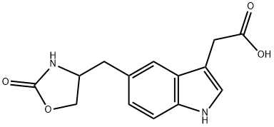 rac-3-Des [2-（二甲基氨基）乙基]-佐米曲普坦3-乙酸-d3, 1432902-38-9, 结构式