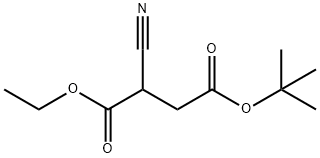 Butanedioic acid, 2-cyano-, 4-(1,1-dimethylethyl) 1-ethyl ester