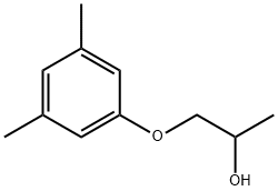 1-(3,5-二甲基苯氧基)丙-2-醇 结构式