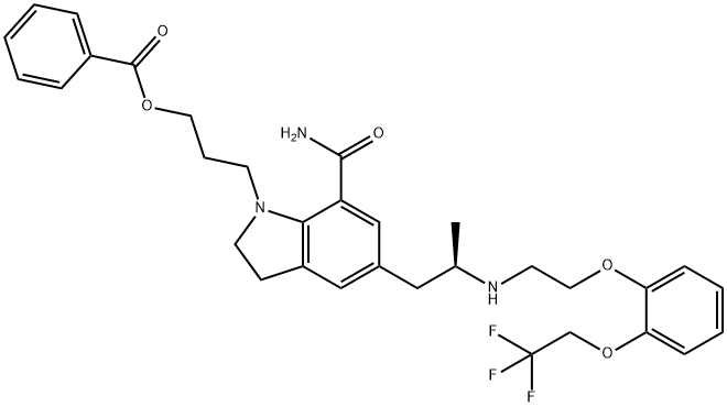 Silodosin Impurity 33, 1436922-02-9, 结构式