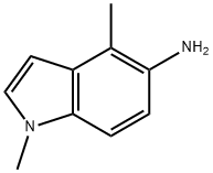 1,4-dimethyl-1H-indol-5-amine 结构式