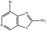 Thiazolo[5,4-c]pyridin-2-amine, 7-bromo- Structure