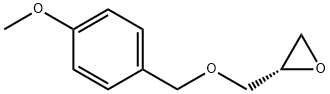 [(S)-グリシジル]4-メトキシベンジルエーテル 化学構造式