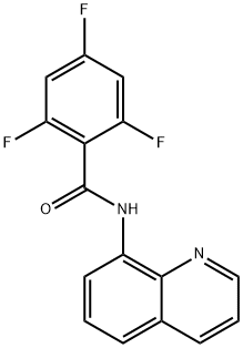 Benzamide, 2,4,6-trifluoro-N-8-quinolinyl-
