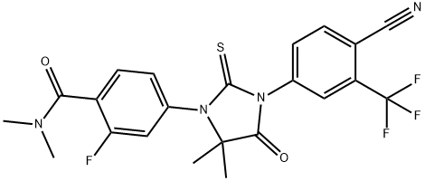 Enzalutamide Impurity 1 Struktur