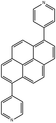 1,6-di(pyridin-4-yl)pyrene Structure