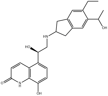 Indacaterol Impurity 13 (Mixture of Diastereomers) 结构式