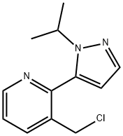 1446395-78-3 3-(chloromethyl)-2-(1-isopropyl-1H-pyrazol-5-yl)pyridine