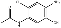 Acetamide, N-(4-amino-2-chloro-5-hydroxyphenyl)- 结构式