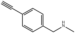 (4-ethynylphenyl)-N-methylmethanamine Structure