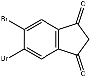 5,6-二溴-1H-茚-1,3(2H)-二酮, 1454686-15-7, 结构式