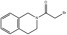 2-溴-1-(1,2,3,4-四氢异喹啉-2-基)乙酮,145797-86-0,结构式