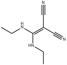 Propanedinitrile, 2-[bis(ethylamino)methylene]- Structure