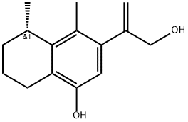 Jasminoid A 化学構造式
