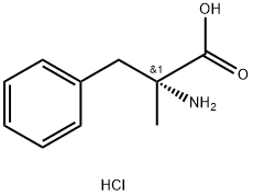 D-α-Me-Phe.HCl 化学構造式