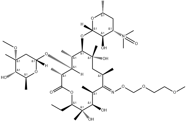 Roxithromycin, 1460313-73-8, 结构式