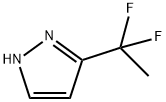3-(1,1-二氟乙基)-1H-吡唑 结构式