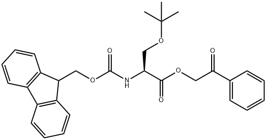 L-Serine, O-(1,1-dimethylethyl)-N-[(9H-fluoren-9-ylmethoxy)carbonyl]-, 2-oxo-2-phenylethyl ester