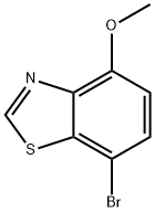7-bromo-4-methoxy-1,3-benzothiazole Struktur