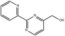 2-(pyridin-2-yl)pyrimidin-4-yl]methanol 结构式