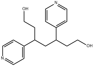 3,5-Bis(pyridin-4-yl)heptane-1,7-diol 结构式