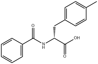 N-BZ-D-4-甲基苯丙氨酸, 147129-26-8, 结构式
