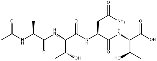 Acetyl Tetrapeptide-40 Structure